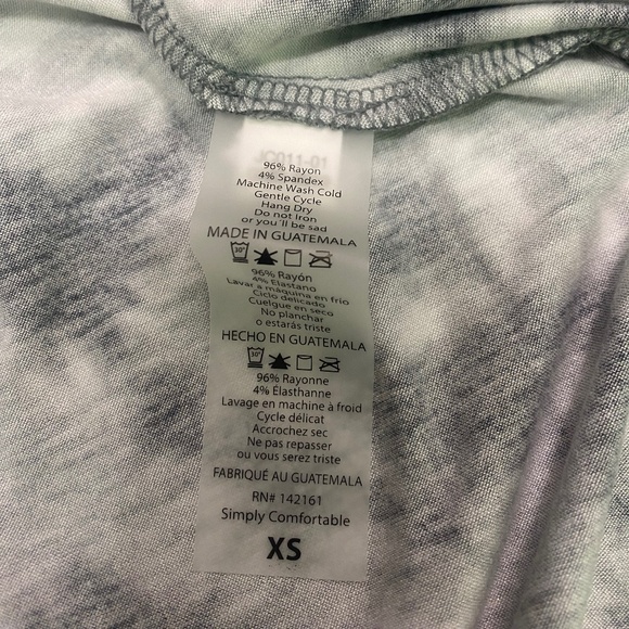 NWT - LulaRoe Joy Sleeveless Long Vest (XS) - Picture 5 of 6